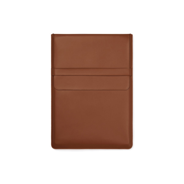 VINGA Timo PU RCS RPET obal na notebook 14" - Hnedá