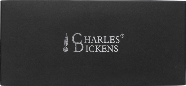 Metal Charles Dickens® writing set Alan