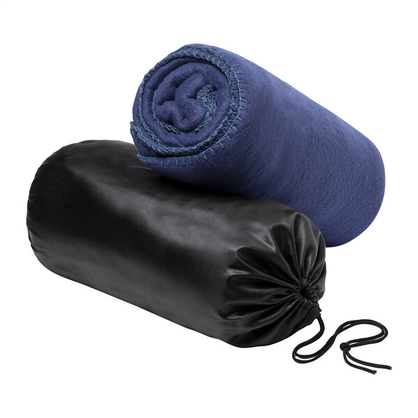 Couverture Polaire En Rpet Nanda - Bleu Foncé