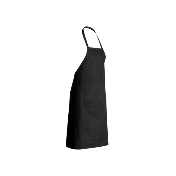 Impact AWARE™ Recycled cotton apron 180gr - Black