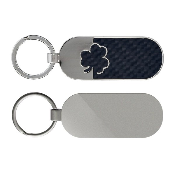 METAL KEYRING - Argente / 