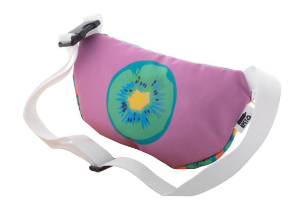 Custom Rpet Waist Bag CreaWaist RFID - White