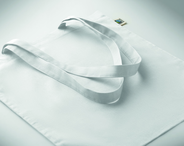 Shopping bag Fairtrade 180gr Osole+ Colour - White