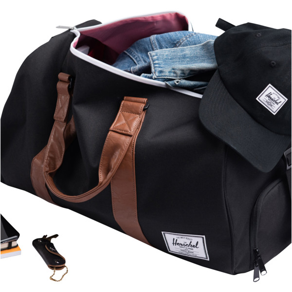 Herschel Novel™ recycled rejsetaske 43 l - Ensfarvet sort