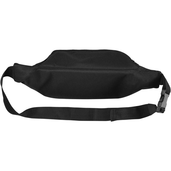 Journey GRS RPET waist bag - Solid Black