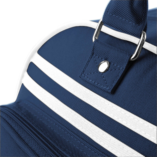 Retro Bowling Bag - Black / White / ONE SIZE