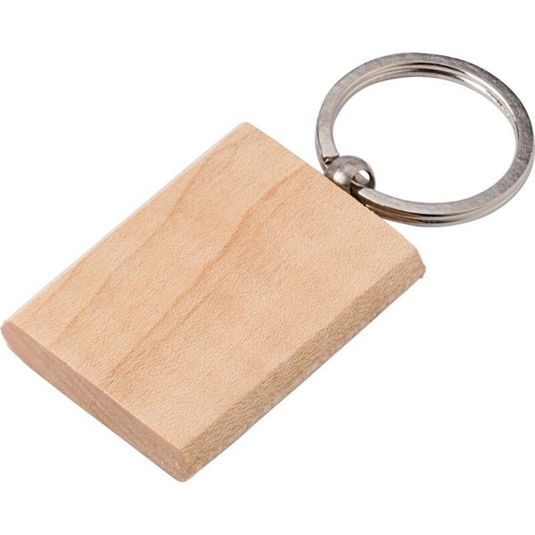 Wooden keyring