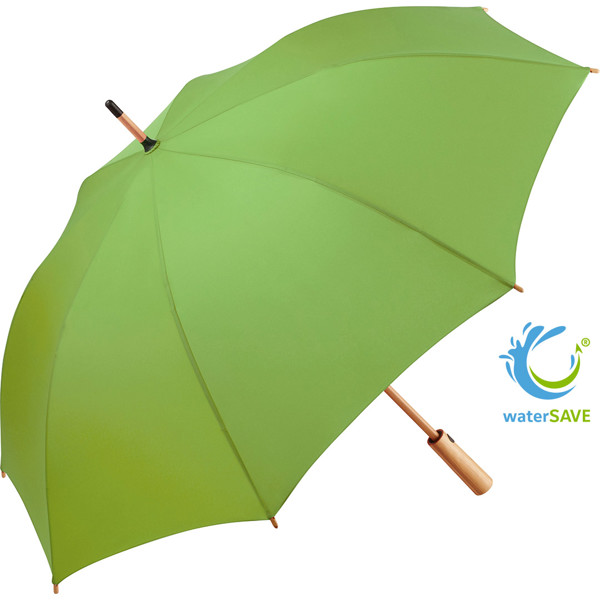AC-Midsize-Bambus-Stockschirm ÖkoBrella - Limette Ws