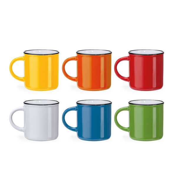 Jack Mug - White/White