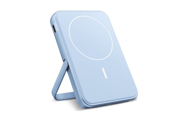 2PBM5000| Fresh 'n Rebel Compatible with MagSafe MagSafe Powerbank Wireless 5000mAh - Bleu pastel