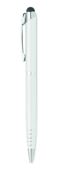 Stylus ball pen Florina - White