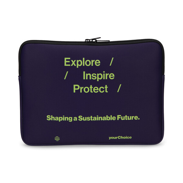 Sublimated neoprene tablet sleeve with zipper - 30.5x21.5cm