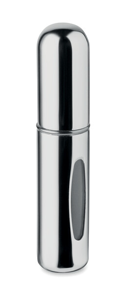 Refillable atomizer bottle 5ml Spray - Shiny Silver