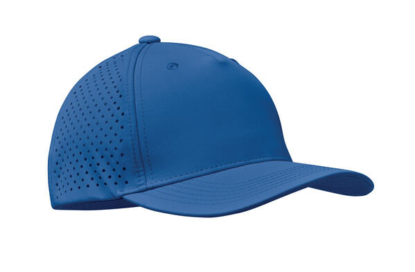Casquette baseball à 5 pans Capo - Bleu Royal
