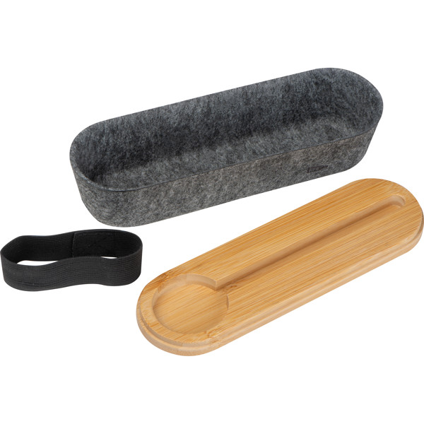 Case for writing instruments LUISE - Anthracite