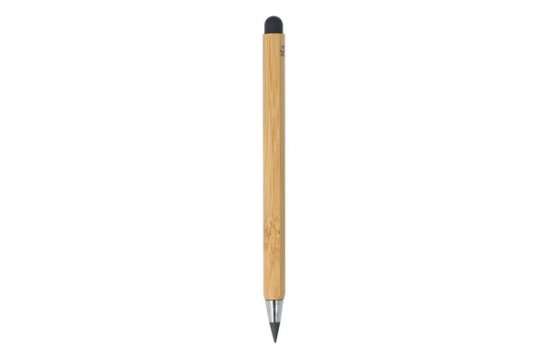 Crayon et règle en bambou durables