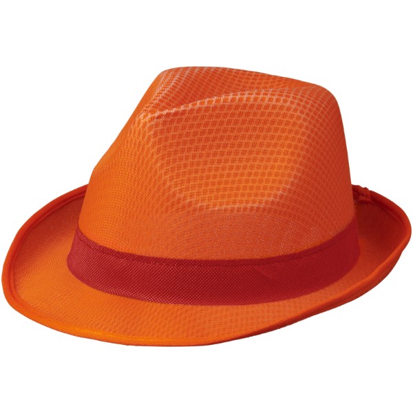 Sombrero "Trilby" - Naranja
