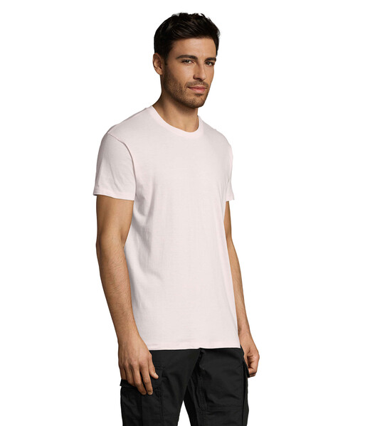 REGENT T-shirt unissex 150g - Cor-De-Rosa PálidaL