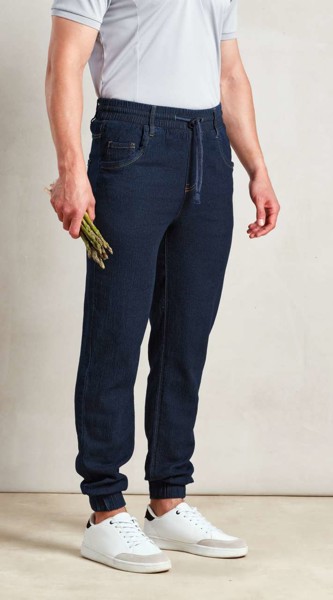 Artisan' kuharske hlače - Black Denim / XL