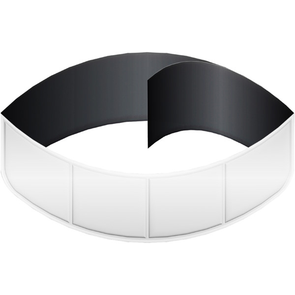 RFX™ 43.5 cm reflective PVC band - White