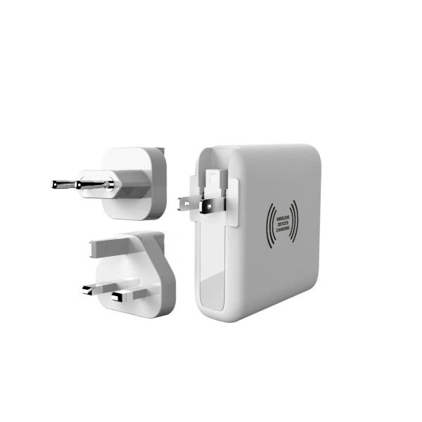HIKOKI - CHARGEUR DE VOYAGE UNIVERSEL 3 EN 1 PRISE EU / UK / US