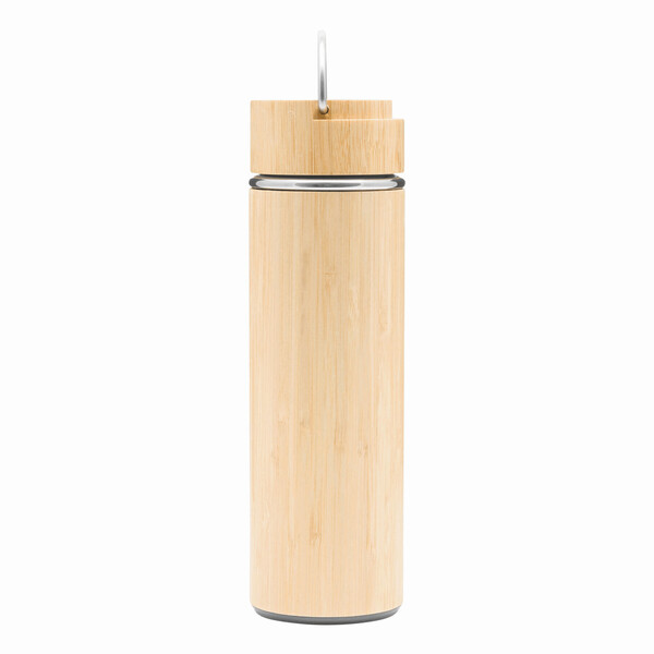Insulated Travel Mug Bamboo Hot