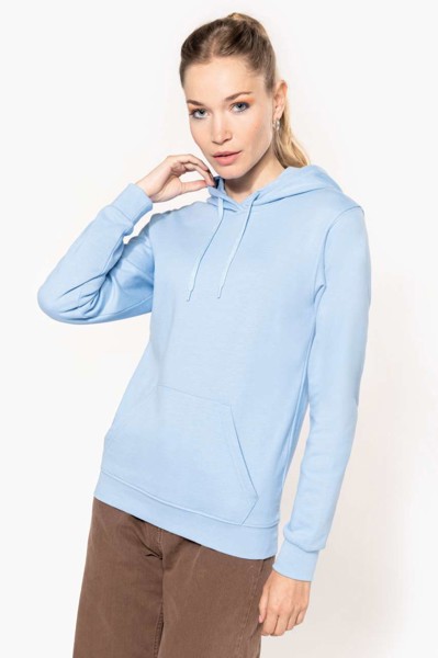 Ladies’ Hooded Sweatshirt - White / S