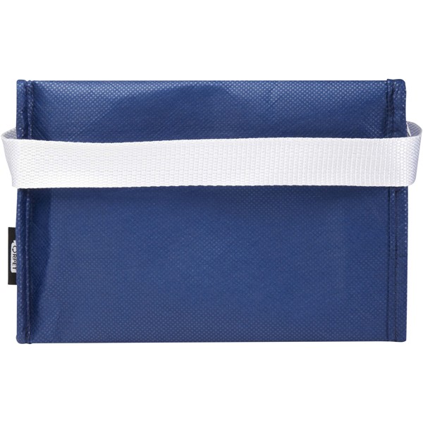 Sac isotherme Spectrum non tissé recyclé GRS de 4L pour 6 canettes - Bleu royal