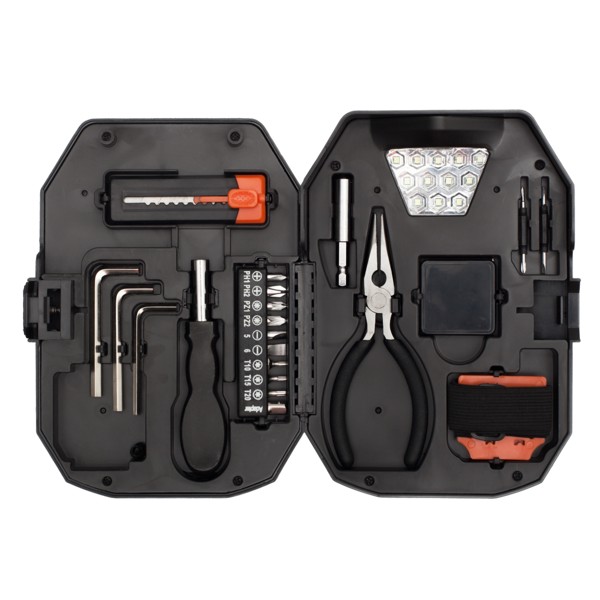 Smart DIY tool set - Black / Red