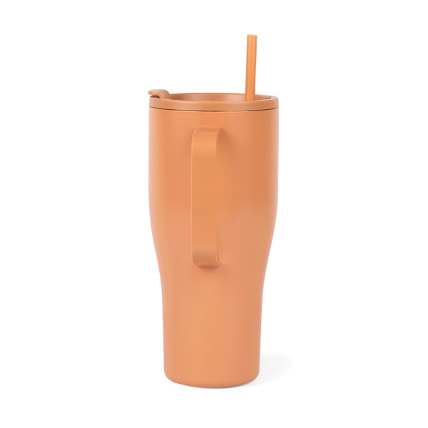 Termolahev VINGA Eos z RCS recykl. nerezové oceli 800ml - Oranžová / Oranžová
