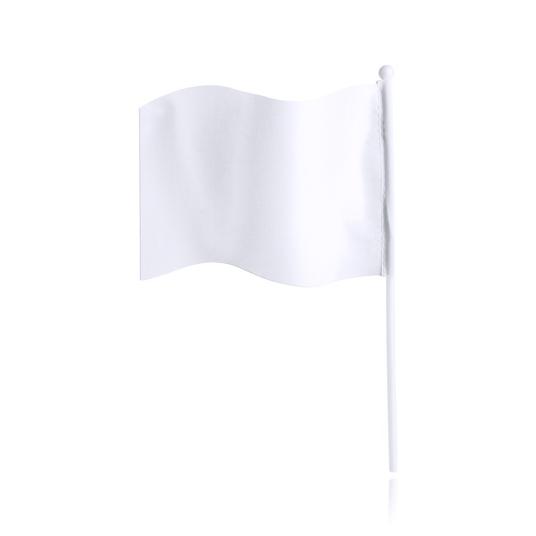 Pennant Flag Rolof - White