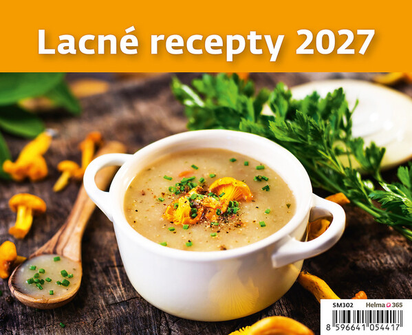 Stolní kalendář Lacné recepty 2027