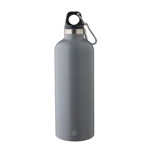 Garrafa Lysandra | Inox reciclado | 500 ml | 12h fria, 8h quente - cinzento