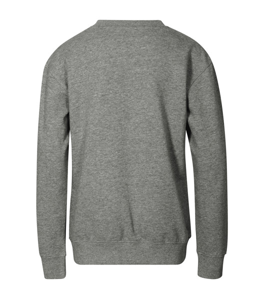 Mikina Dětská Malfini® Crew - Tmavě Šedý Melír / 146 cm/10 let