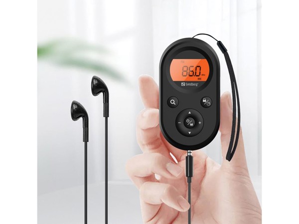 Sandberg pocket FM+AM radio Recharge