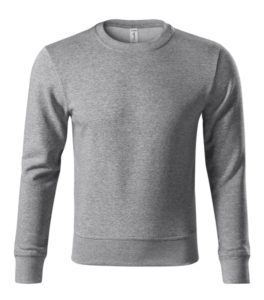 Mikina Unisex Piccolio® Zero - Tmavě Šedý Melír / M