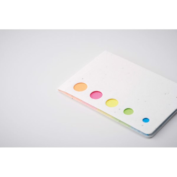 Sticky note com sementes Memo Seed
