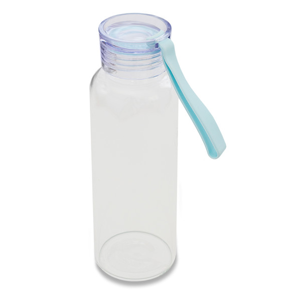 500 ml Azure glass water bottle