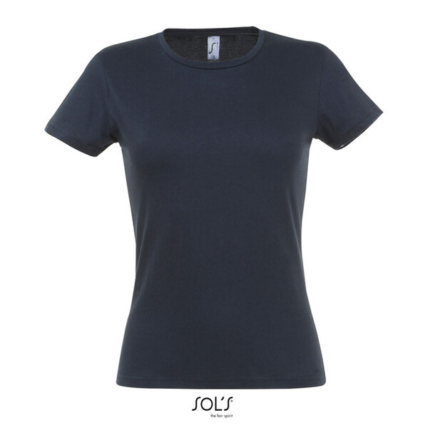 MISS T-SHIRT SENHORA 150g - Azul MarinhoL