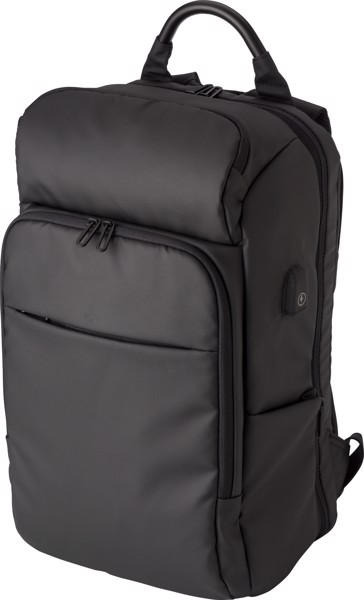 Sac à dos porte-ordinateur en PU Rishi