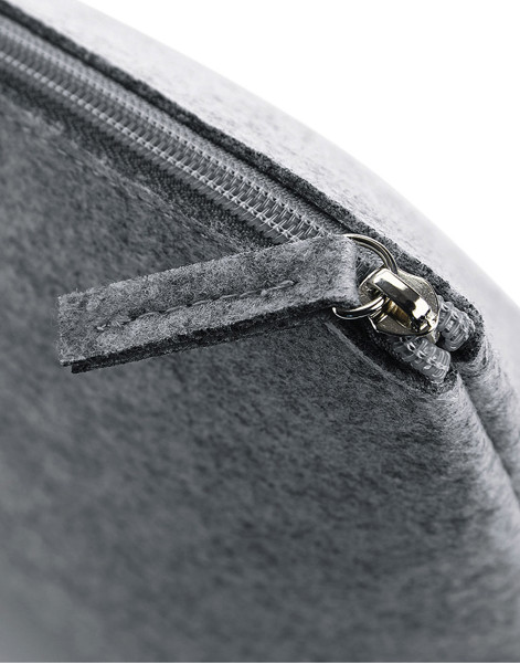 Felt Accessory Bag - Soft White / M