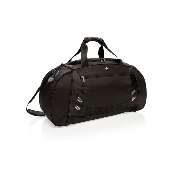 Swiss Peak duffle bag, 600D polyester, 61x30x25 cm