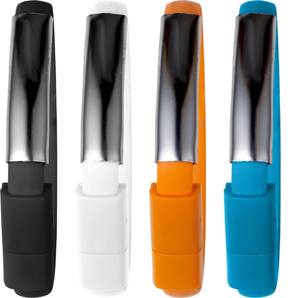 Pulseira USB de silicone Tiago - azul claro