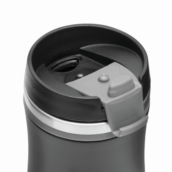Isolierbecher Dark Crema - Grau / Schwarz