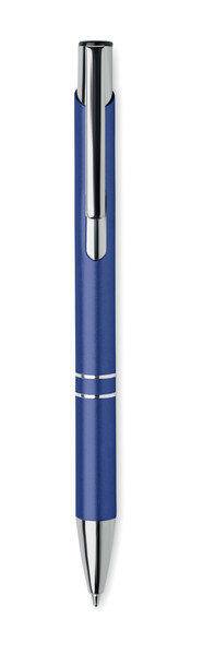 Stylo à bille en alu recyclé Bern Ra - Bleu Royal