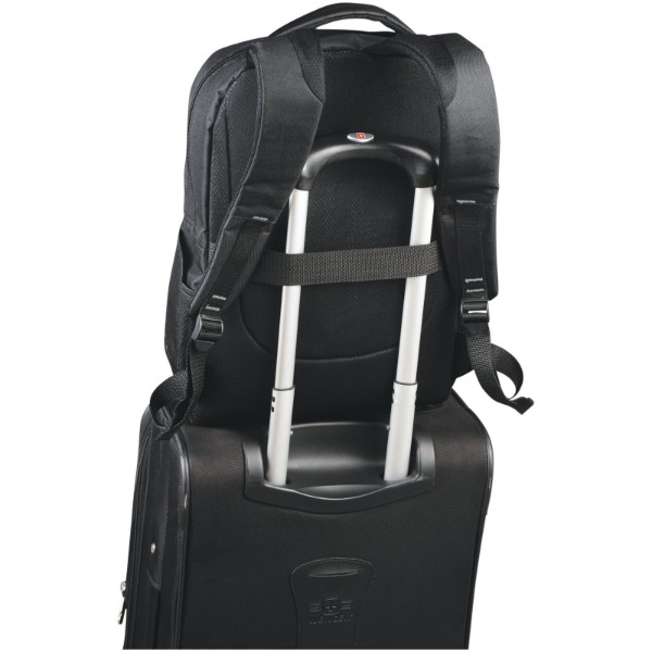 Vault RFID 15" laptop backpack 16L - Solid Black