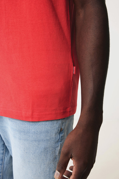 T-shirt en coton recyclé Iqoniq Bryce - Luscious Red / XL
