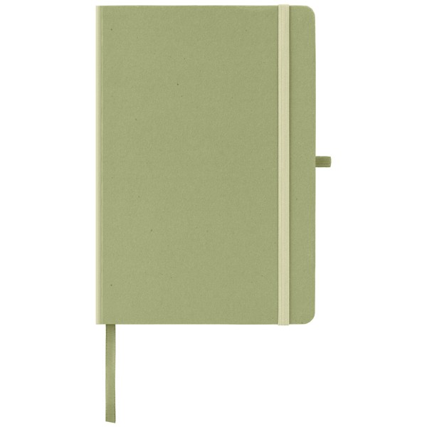 Terra Recycled Milk Carton Hard Cover Notebook  - A5 - Sage / Silkscreen