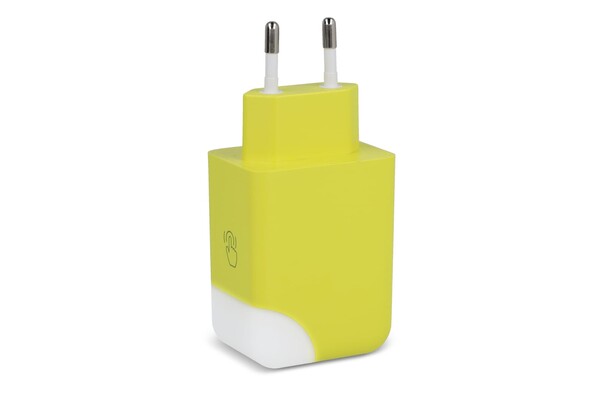 Xoopar Ice-G 65W GaN Power adaptor - Yellow