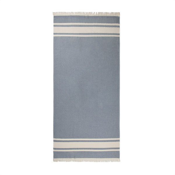 Brisača za hamam Vinga Tolo 180x80cm, 360gsm - Mornarica / bež